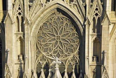 Нью-Йорк, Facade St. Patrick's Cathedral, New York by David Shankbone