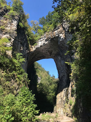 Natural Bridge в Вирджинии